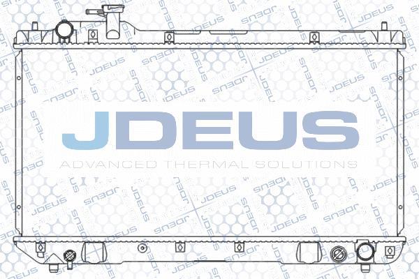 Jdeus M-028107A - Radiator, mühərrikin soyudulması furqanavto.az