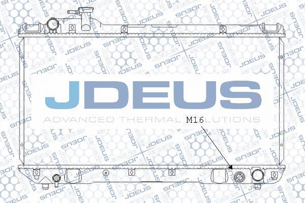 Jdeus M-0281130 - Radiator, mühərrikin soyudulması furqanavto.az