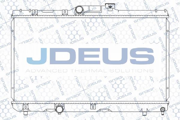 Jdeus M-0281210 - Radiator, mühərrikin soyudulması furqanavto.az