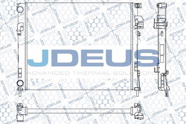 Jdeus M-0230750 - Radiator, mühərrikin soyudulması furqanavto.az