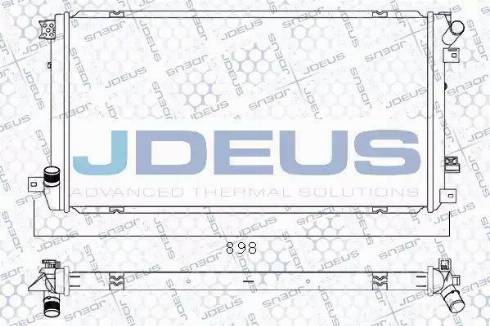 Jdeus M-023113A - Radiator, mühərrikin soyudulması furqanavto.az