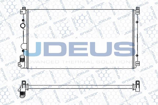 Jdeus M-023125A - Radiator, mühərrikin soyudulması furqanavto.az