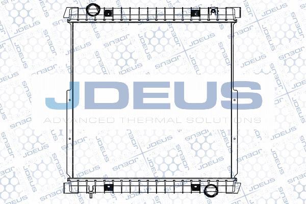 Jdeus M-1140150 - Radiator, mühərrikin soyudulması furqanavto.az