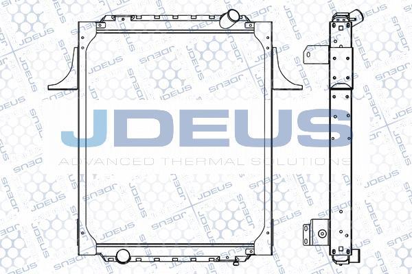 Jdeus M-123006A - Radiator, mühərrikin soyudulması furqanavto.az