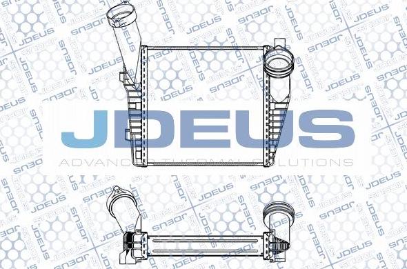 Jdeus M-830057A - Intercooler, şarj cihazı furqanavto.az