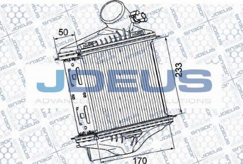 Jdeus M-8750020 - Intercooler, şarj cihazı furqanavto.az