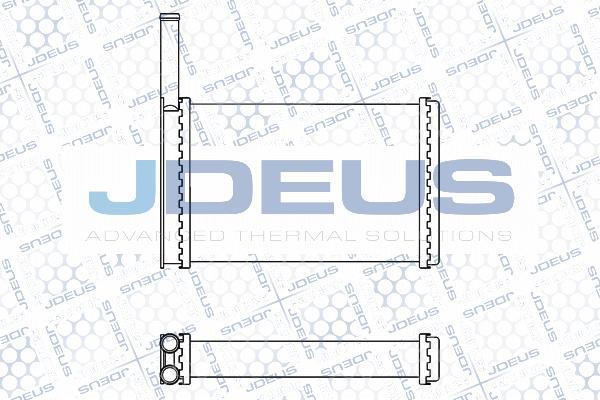 Jdeus M-2120180 - İstilik dəyişdiricisi, daxili isitmə furqanavto.az