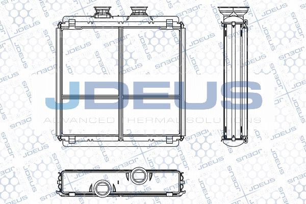 Jdeus M-2171050 - İstilik dəyişdiricisi, daxili isitmə www.furqanavto.az