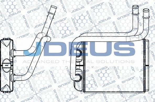 Jdeus M-2300540 - İstilik dəyişdiricisi, daxili isitmə furqanavto.az