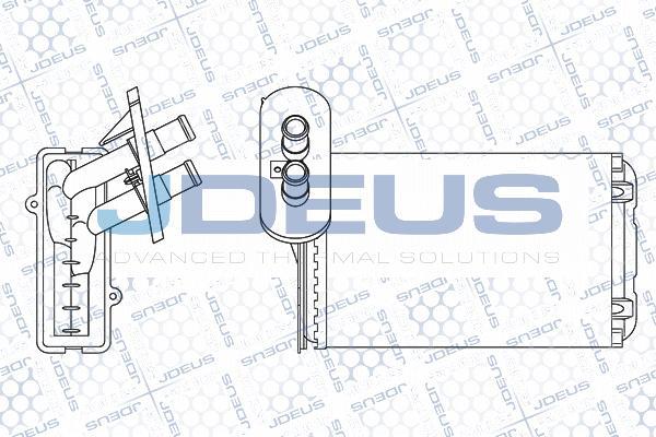 Jdeus M-2300030 - İstilik dəyişdiricisi, daxili isitmə www.furqanavto.az