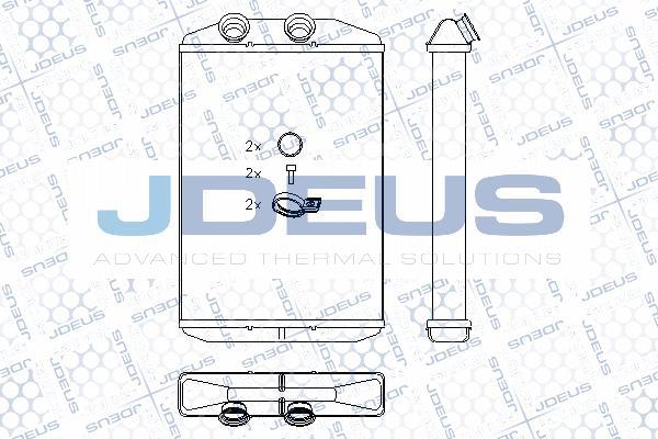 Jdeus M2231060 - İstilik dəyişdiricisi, daxili isitmə furqanavto.az