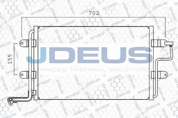 Jdeus M-7010190 - Kondenser, kondisioner furqanavto.az