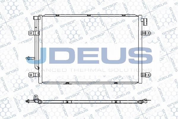 Jdeus M-7010350 - Kondenser, kondisioner furqanavto.az