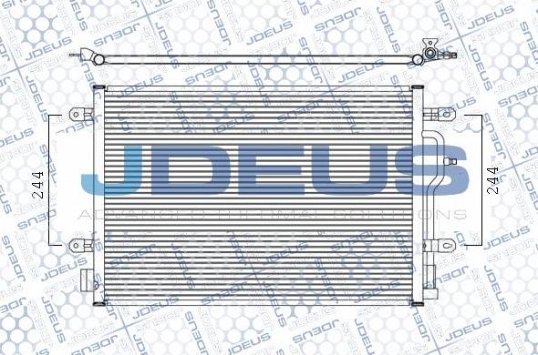 Jdeus M-7010240 - Kondenser, kondisioner furqanavto.az