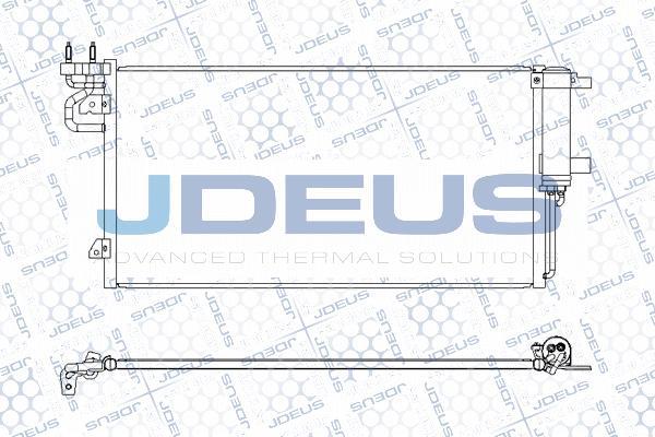 Jdeus M-7120660 - Kondenser, kondisioner furqanavto.az