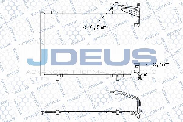 Jdeus M-7121290 - Kondenser, kondisioner furqanavto.az