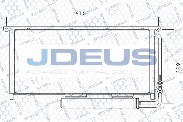 Jdeus M-7170500 - Kondenser, kondisioner furqanavto.az