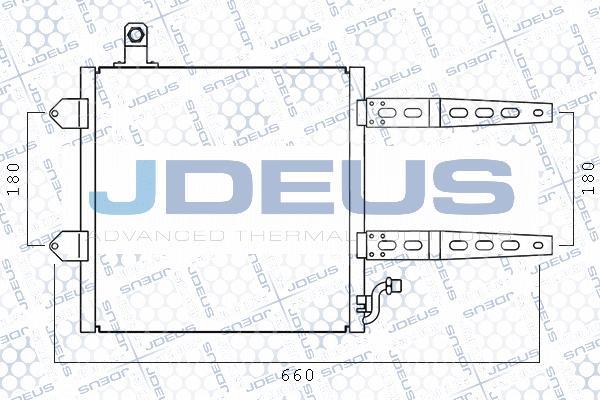 Jdeus M-7300180 - Kondenser, kondisioner furqanavto.az