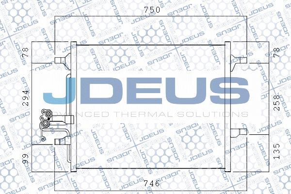 Jdeus M-7310561 - Kondenser, kondisioner furqanavto.az