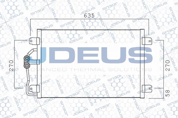 Jdeus M-7230600 - Kondenser, kondisioner furqanavto.az