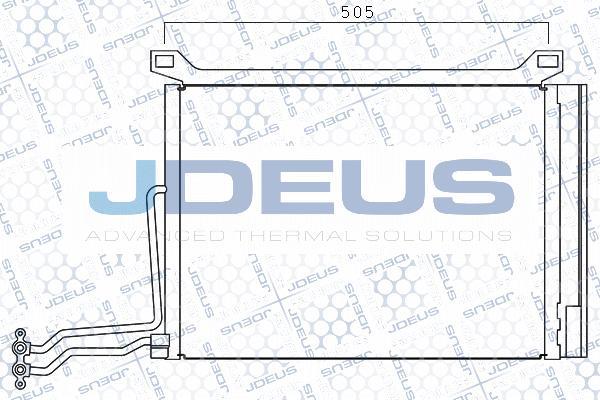 Jdeus M-7700020 - Kondenser, kondisioner furqanavto.az