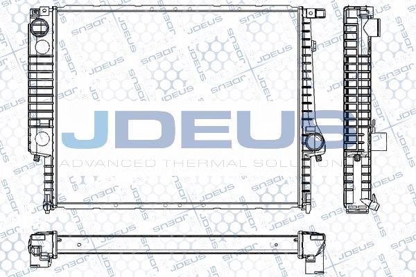 Jdeus RA0050440 - Radiator, mühərrikin soyudulması furqanavto.az