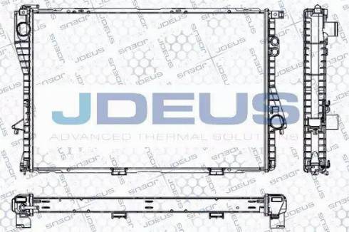 Jdeus RA0050530 - Radiator, mühərrikin soyudulması furqanavto.az