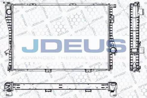 Jdeus RA0050520 - Radiator, mühərrikin soyudulması furqanavto.az