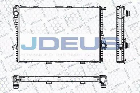 Jdeus RA0050630 - Radiator, mühərrikin soyudulması furqanavto.az