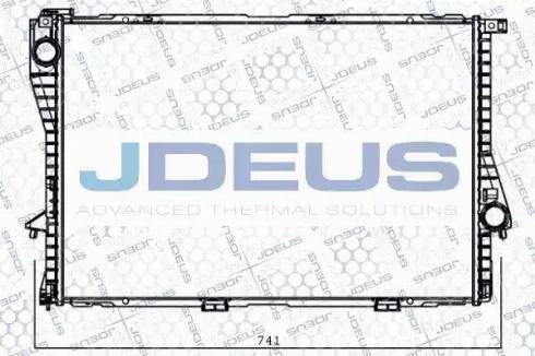 Jdeus RA0050631 - Radiator, mühərrikin soyudulması furqanavto.az