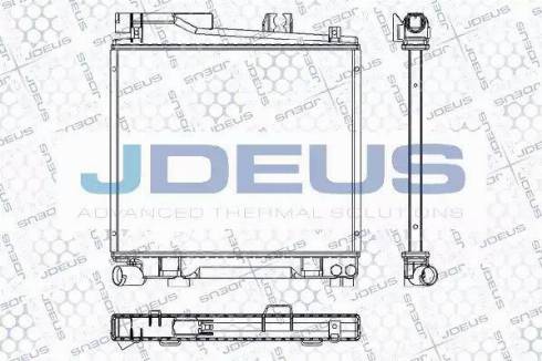 Jdeus RA0050320 - Radiator, mühərrikin soyudulması furqanavto.az