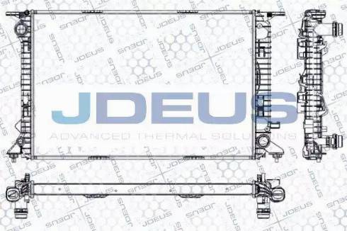 Jdeus RA0010450 - Radiator, mühərrikin soyudulması furqanavto.az