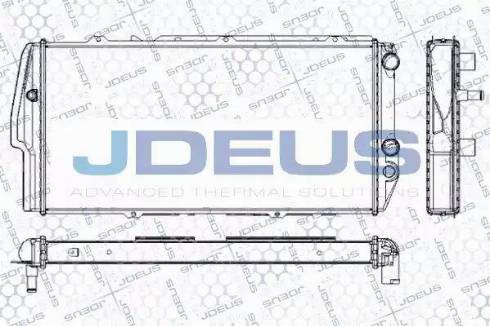 Jdeus RA0010050 - Radiator, mühərrikin soyudulması furqanavto.az