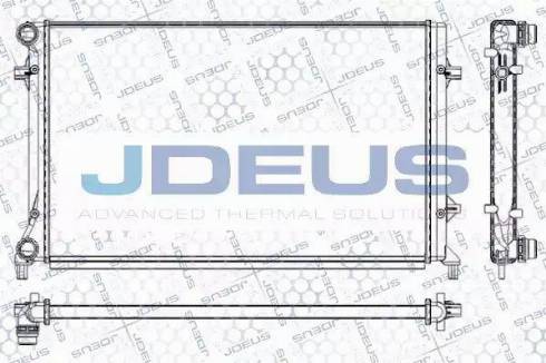 Jdeus RA0010330 - Radiator, mühərrikin soyudulması furqanavto.az