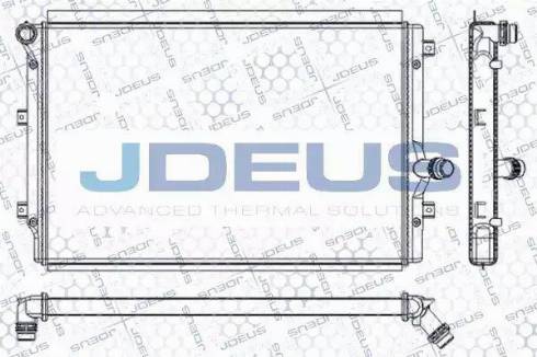 Jdeus RA0010320 - Radiator, mühərrikin soyudulması furqanavto.az
