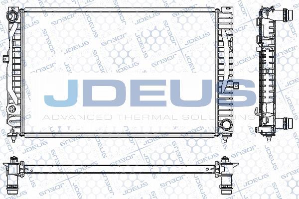 Jdeus RA0010230 - Radiator, mühərrikin soyudulması furqanavto.az