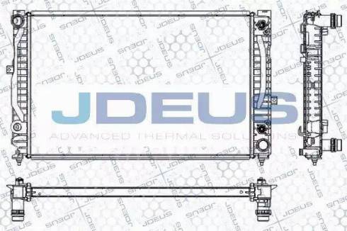 Jdeus RA0010220 - Radiator, mühərrikin soyudulması furqanavto.az