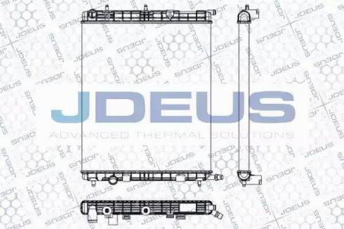 Jdeus RA0070090 - Radiator, mühərrikin soyudulması furqanavto.az