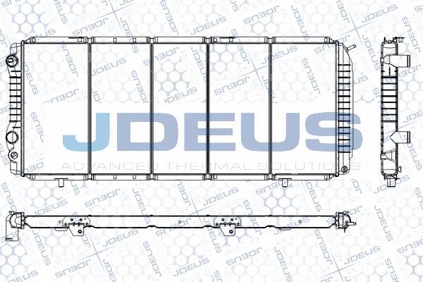 Jdeus RA0070040 - Radiator, mühərrikin soyudulması furqanavto.az