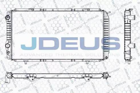 Jdeus RA0070059 - Radiator, mühərrikin soyudulması furqanavto.az