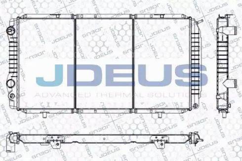 Jdeus RA0070030 - Radiator, mühərrikin soyudulması furqanavto.az