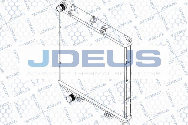 Jdeus RA0070191 - Radiator, mühərrikin soyudulması furqanavto.az