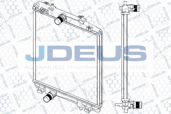 Jdeus RA0070150 - Radiator, mühərrikin soyudulması furqanavto.az