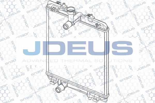 Jdeus RA0070160 - Radiator, mühərrikin soyudulması furqanavto.az