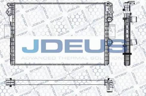 Jdeus RA0140011 - Radiator, mühərrikin soyudulması furqanavto.az