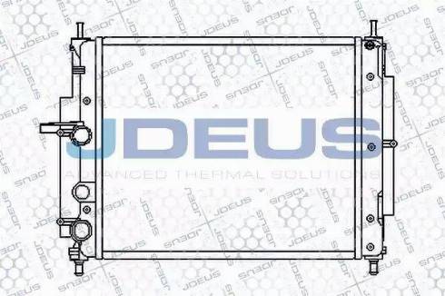 Jdeus RA0110910 - Radiator, mühərrikin soyudulması furqanavto.az