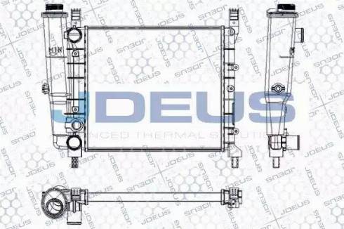 Jdeus RA0110390 - Radiator, mühərrikin soyudulması furqanavto.az