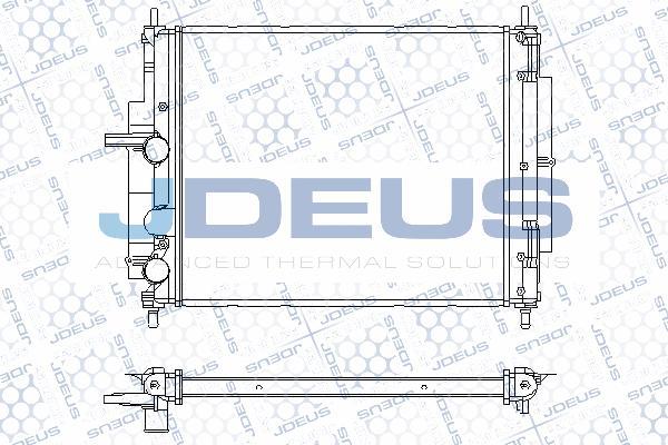 Jdeus RA0111110 - Radiator, mühərrikin soyudulması furqanavto.az