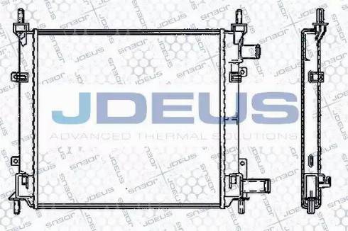 Jdeus RA0120970 - Radiator, mühərrikin soyudulması furqanavto.az