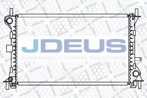 Jdeus RA0121060 - Radiator, mühərrikin soyudulması furqanavto.az